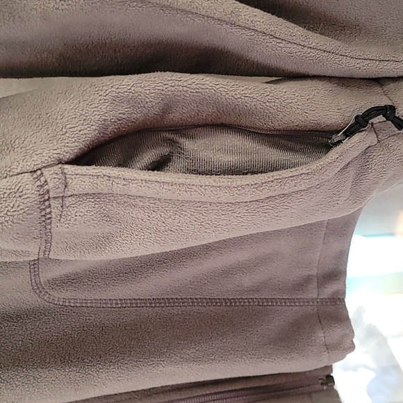 Columbia men's grey ltwt fleece zip front jacket XL - Picture 3 of 9